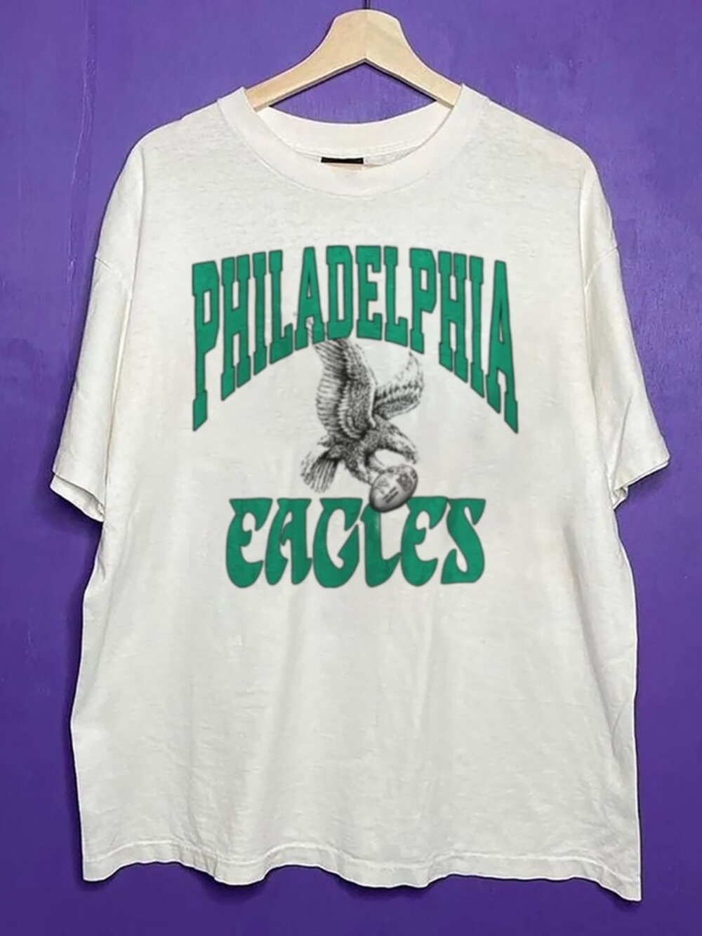 Vintage Philadelphia Eagles Football Shirt, Retro Eagles NFL Men Women Shirt Tee